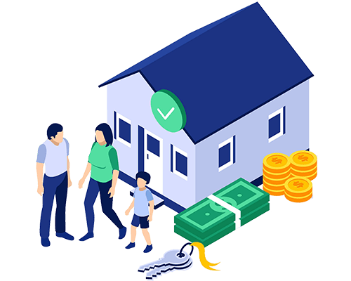 Family using assistance to buy home in Texas